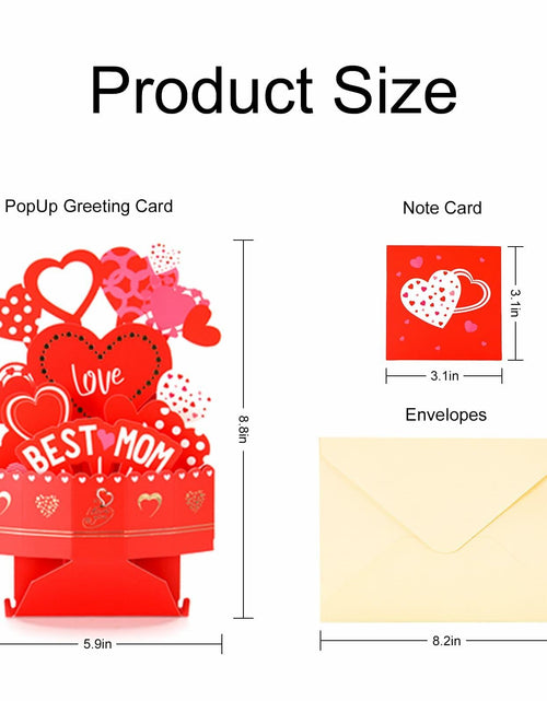 Load image into Gallery viewer, Lmcheny 3D Pop Up Best Mom Birthday Mother's Day Greeting Card
