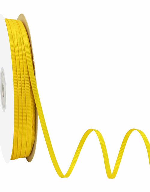 Load image into Gallery viewer, Maclemon 1.5in x 50yd Maize Grosgrain Ribbon Gift Wrapping Wedding Decor
