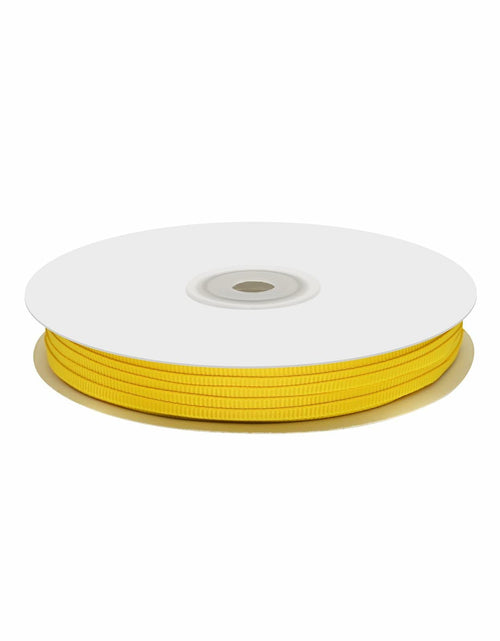 Load image into Gallery viewer, Maclemon 1.5in x 50yd Maize Grosgrain Ribbon Gift Wrapping Wedding Decor
