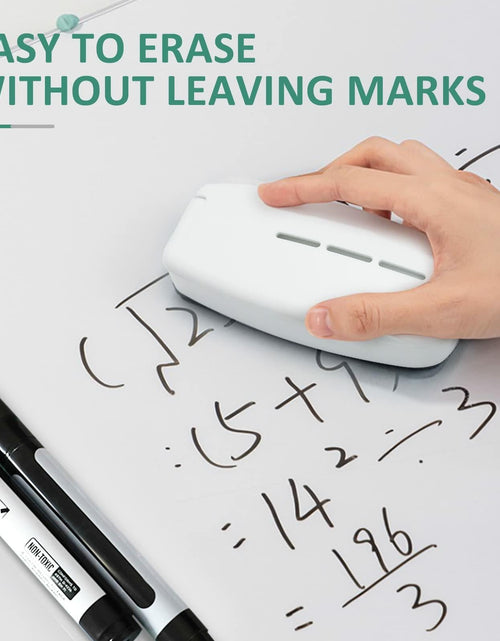 Load image into Gallery viewer, ZHIDIAN Dry Erase Board Eraser with Spray White Microfiber Pads
