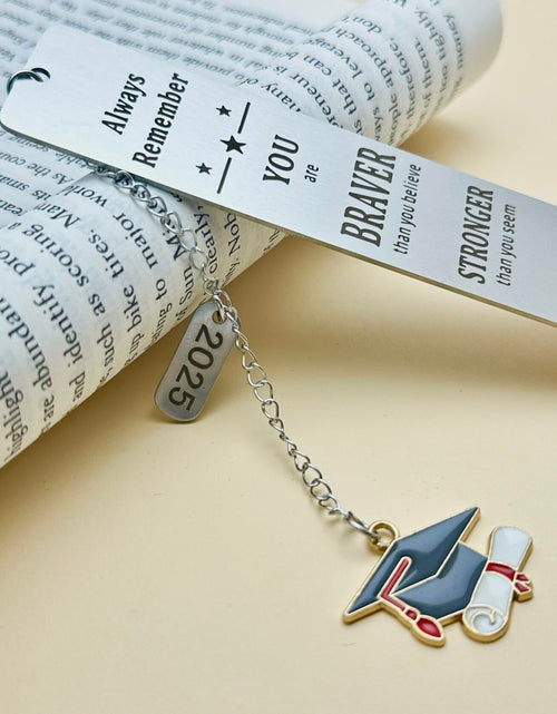 Load image into Gallery viewer, LovizoL Class of 2025 Graduation Bookmark Inspirational Christian Gift
