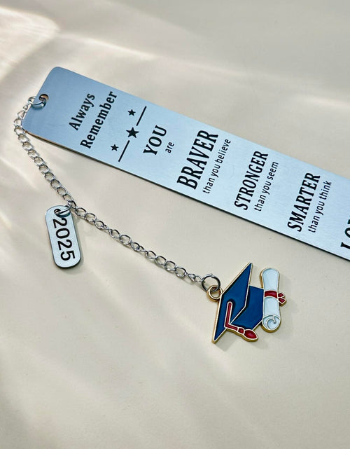 Load image into Gallery viewer, LovizoL Class of 2025 Graduation Bookmark Inspirational Christian Gift
