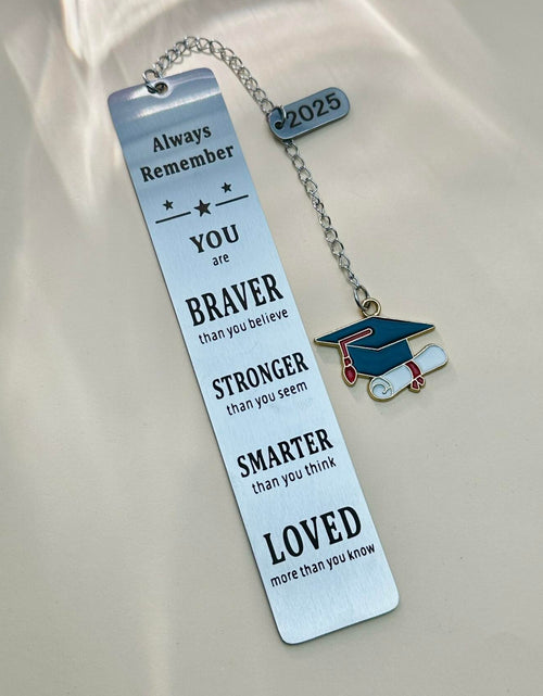 Load image into Gallery viewer, LovizoL Class of 2025 Graduation Bookmark Inspirational Christian Gift
