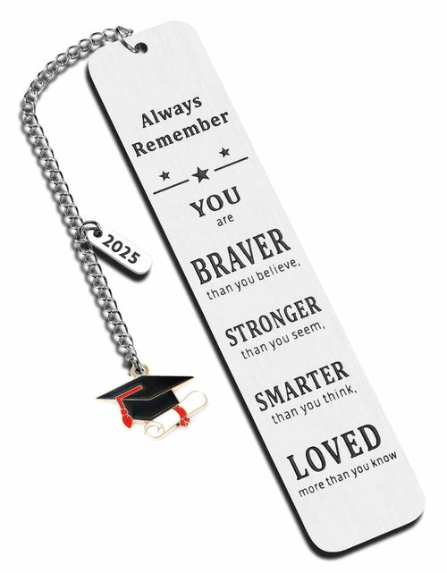 Load image into Gallery viewer, LovizoL Class of 2025 Graduation Bookmark Inspirational Christian Gift
