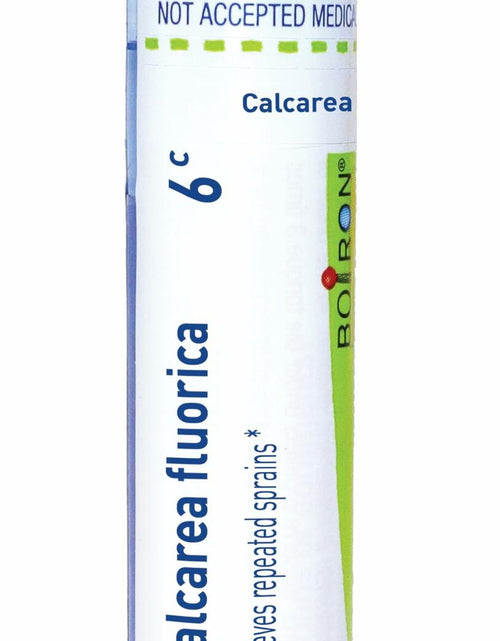 Load image into Gallery viewer, Boiron Calcarea Fluorica 6C Homeopathic Medicine for Sprains 80 Pellets
