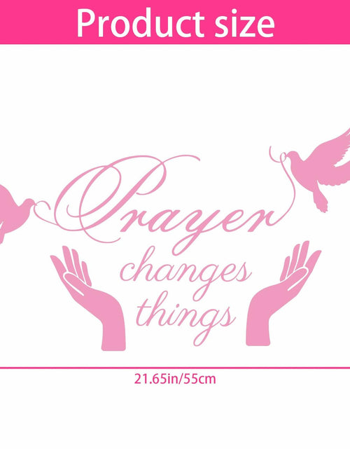 Load image into Gallery viewer, Scripture Wall Decals Inspirational Christian Bible Verse Prayer Stickers
