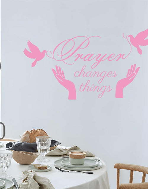 Load image into Gallery viewer, Scripture Wall Decals Inspirational Christian Bible Verse Prayer Stickers

