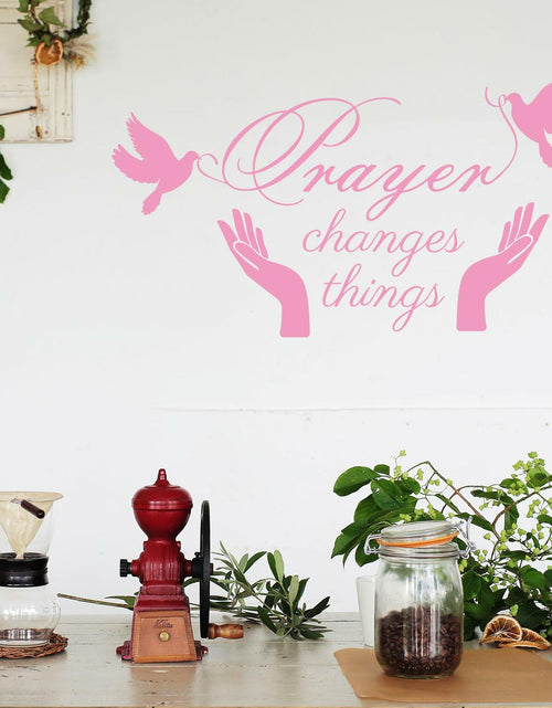 Load image into Gallery viewer, Scripture Wall Decals Inspirational Christian Bible Verse Prayer Stickers
