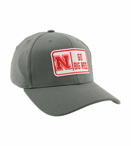 ZHATS Men's NCAA Officially Licensed Fitted Hat ZH Patch Gray Size L