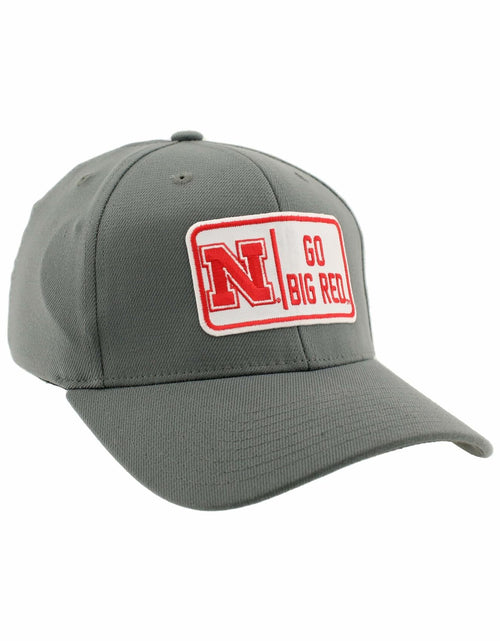 Load image into Gallery viewer, ZHATS Men's NCAA Officially Licensed Fitted Hat ZH Patch Gray Size L
