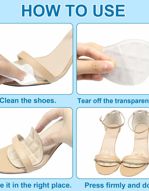 Load image into Gallery viewer, Skyfoot Metatarsal Foot Pads Ball of Foot Cushions Anti Slip 3 Pairs
