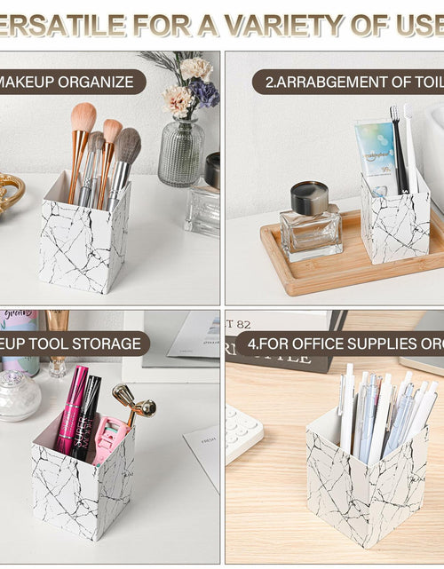 Load image into Gallery viewer, YUBAMIN Silverware Caddy Utensil Holder 3 Compartments Countertop
