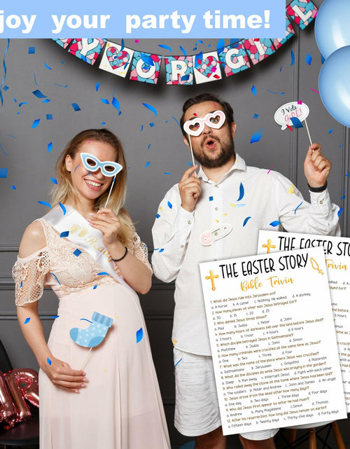 Load image into Gallery viewer, The Easter Story Bible Game Cards Christian Party Game 20 Pcs
