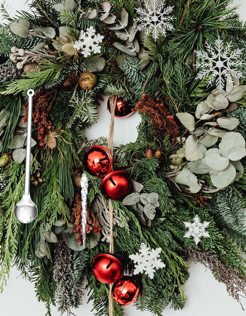 Load image into Gallery viewer, PRETYZOOM Acrylic Crystal Christmas Tree Ornaments Clear 20pcs Snowflake Icicle
