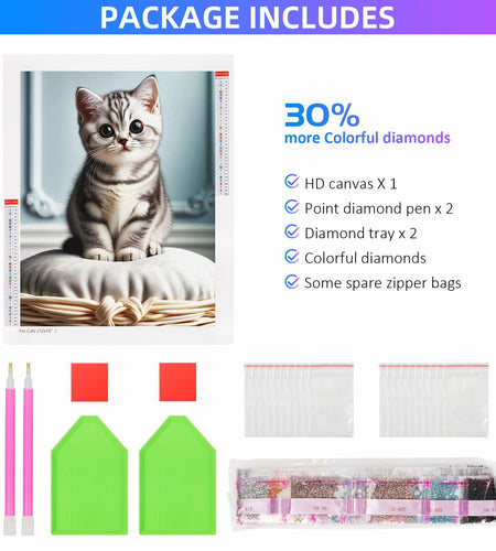 BESTING Diamond Art Kit Chinese Dragon 5D Painting Full Round Drill 5x7 Inch
