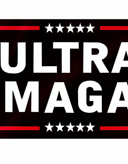 Load image into Gallery viewer, Trump 2024 Ultra MAGA Boat Nautical Flag 12x18in 220D Nylon Vivid Color
