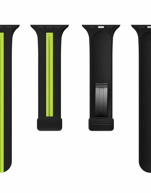 Load image into Gallery viewer, LYSMVIVI Magnetic Silicone Sport Band Compatible Apple Watch 38-49mm Unisex
