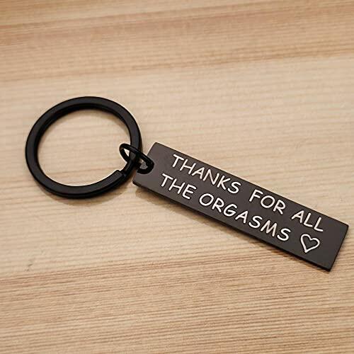 Load image into Gallery viewer, ShiQiao Couples Keychain Gift for Boyfriend Girlfriend Black Keyring
