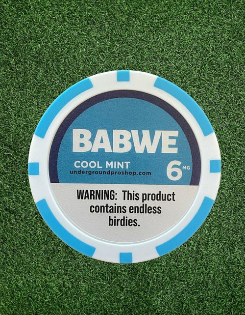 Load image into Gallery viewer, Generic Babwe ZYN Golf Ball Marker Poker Chip Style Cool Mint

