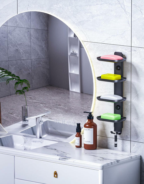 Load image into Gallery viewer, MAYZOLOP Soap Dish Holder Shower Wall Mount with 2 Hooks Bathroom
