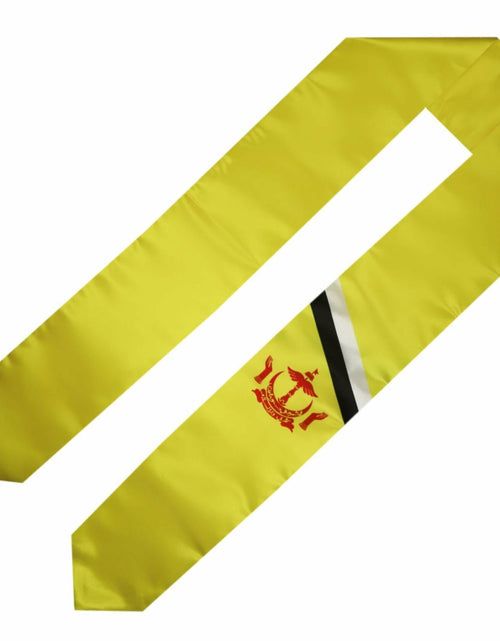 Load image into Gallery viewer, SNUWITH Brunei Flag Graduation Sash Double Sided 180x13cm
