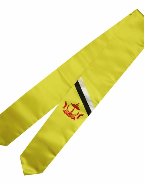 Load image into Gallery viewer, SNUWITH Brunei Flag Graduation Sash Double Sided 180x13cm
