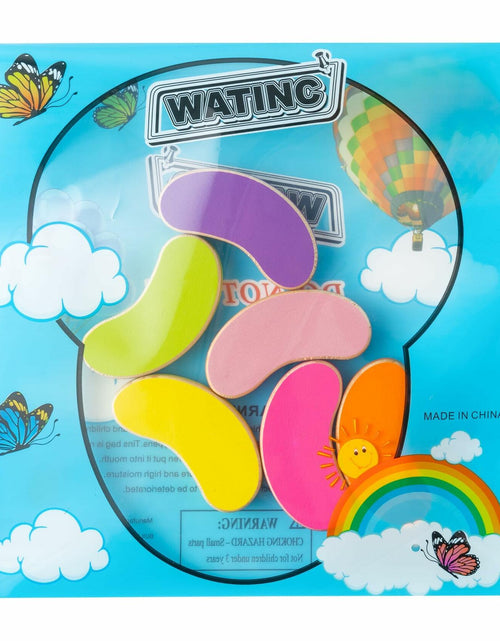 Load image into Gallery viewer, WATINC 6PCS Easter Jelly Beans Tiered Tray Decor Colorful Wooden Sign
