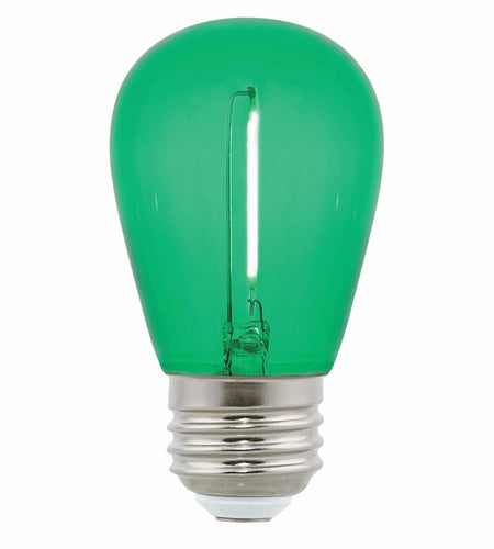 Westinghouse 2W S14 Green Filament LED Light Bulb Medium Base