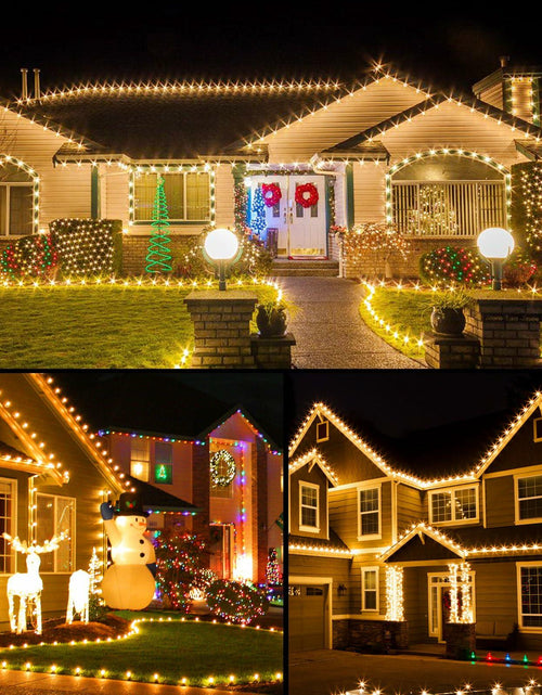Load image into Gallery viewer, Brightown C9 LED Christmas String Lights 33ft 50 LED Warm White 2 Pack

