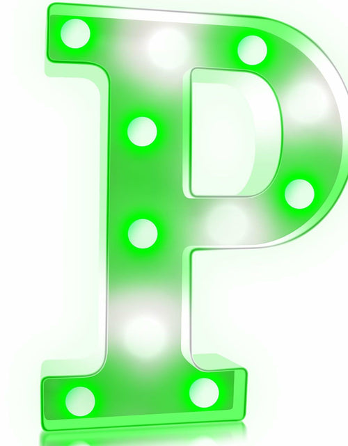Load image into Gallery viewer, Pooqla Light Up Letters with Remote 34 Colors RGB LED Battery Operated P
