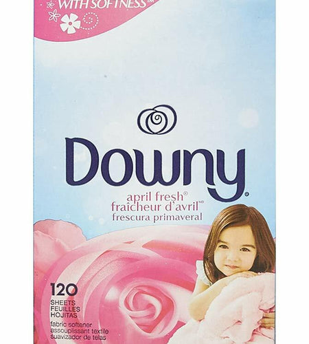 Downy April Fresh Fabric Softener Dryer Sheets 120 Count