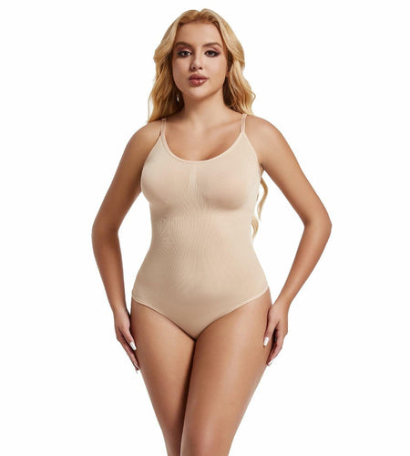 DEQIN Womens Seamless Tummy Control Full Body Shaper Jumpsuit Size Medium