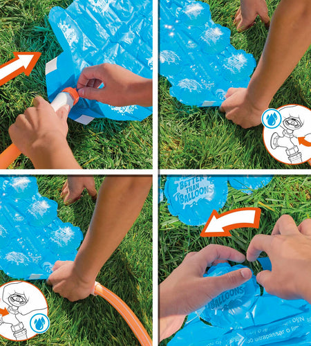 NERF Better Than Balloons Water Toys 168 Pods Easy 1 Piece Clean Up Ages 3+