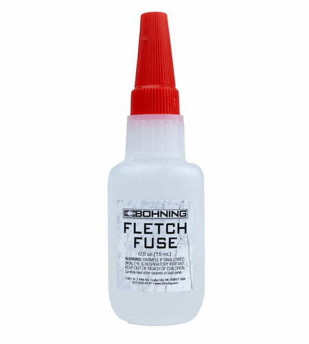Bohning Fletch Fuse Instant Glue 1/2 oz Clear Adhesive for Archery
