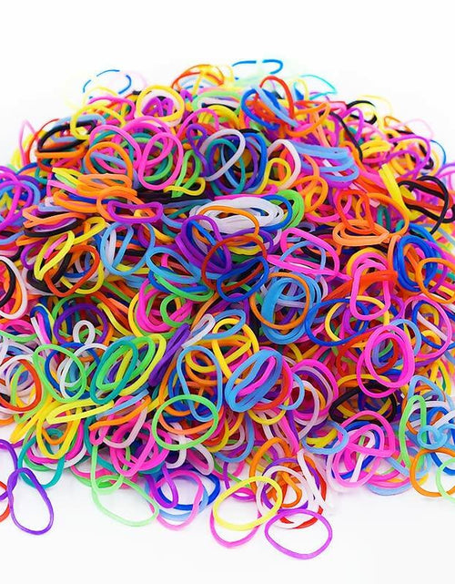 Load image into Gallery viewer, MEGANEOPRE Loom Bracelet Bands Kit 4500+ Pcs 15 Colors Clips Hooks Loom
