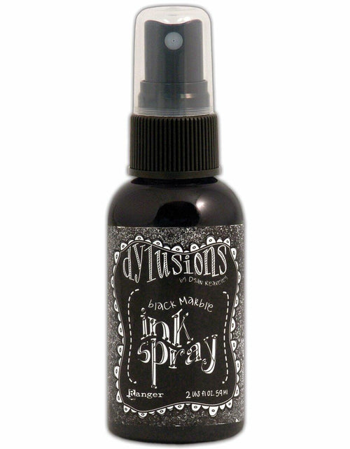 Load image into Gallery viewer, Ranger Dylusions Ink Spray 2oz Black Marble
