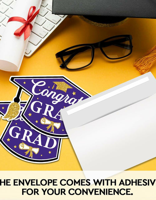 Load image into Gallery viewer, SHIEL-EVEN Graduation Invitation Cards with Envelope, 20 Count Party Decor
