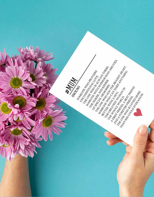 Load image into Gallery viewer, MOCO PAPER Happy Mom Birthday Card Mother's Day Gift Card From Son Daughter
