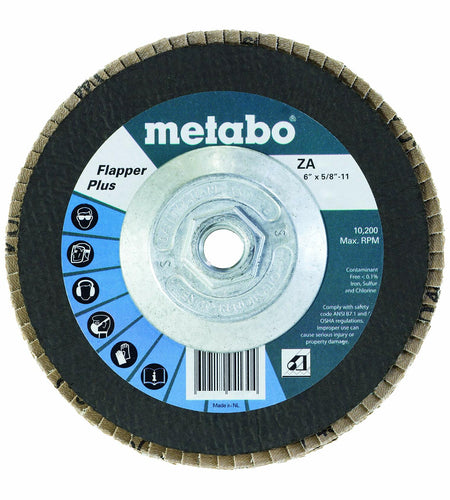 Metabo 6" Flapper Plus 60 5/8-11 T29 Fg 629413000