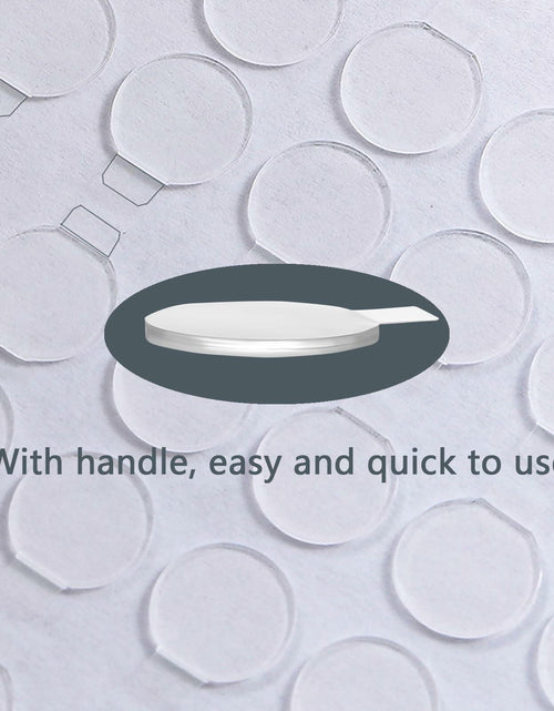 Load image into Gallery viewer, Adhesive Stick Dots Two-Sided Mounting Putty 0.4"x0.4" 700pcs Clear
