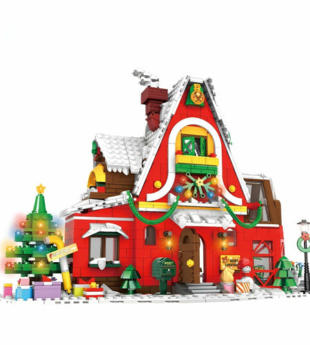 Chodia Gingerbread House Building Block Set Xmas Ornaments 1301 PCS