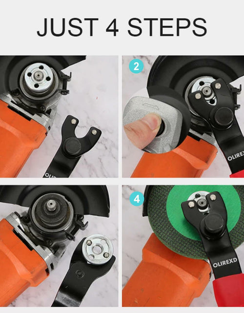 Load image into Gallery viewer, OLIREXD Adjustable Pin Wrench for Angle Grinder Machine Red
