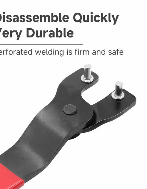 Load image into Gallery viewer, OLIREXD Adjustable Pin Wrench for Angle Grinder Machine Red

