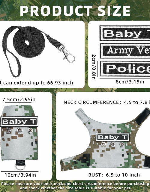 Load image into Gallery viewer, AnoleAir Bearded Dragon Adjustable Harness and Leash Green
