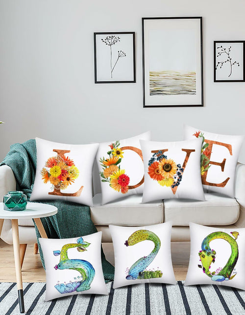 Load image into Gallery viewer, OLSUNOR 16 Pack 17.7"x17.7" White Sublimation Pillow Covers for DIY &amp; Crafts
