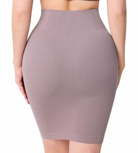 BRABIC Purple Brown High Waisted Knee Length Bodycon Skirt Size Medium