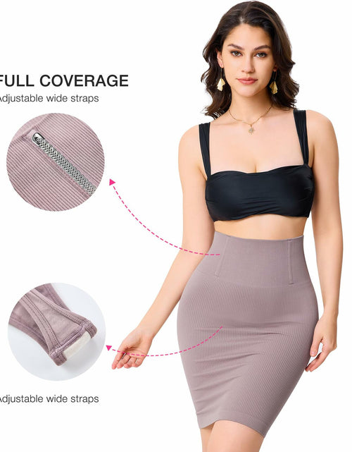 Load image into Gallery viewer, BRABIC Purple Brown High Waisted Knee Length Bodycon Skirt Size Medium
