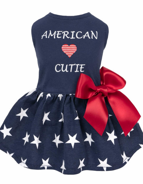 Load image into Gallery viewer, Fitwarm 100% Cotton Holiday Make A Wish Dog Dress Black Size XXS
