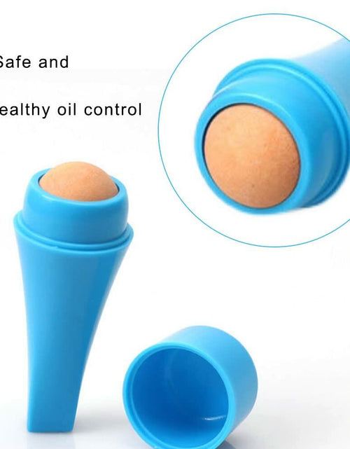 Load image into Gallery viewer, YIKEXIAOSHULIN Volcanic Stone Oil Absorbing Face Roller Natural Reusable
