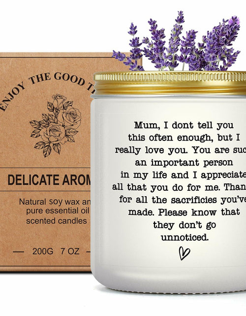 Load image into Gallery viewer, Scented Candles Gift for Mom Grandma Aunt Relaxing Present Thoughtful Gift
